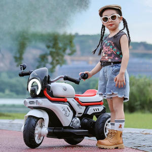 Moto électrique pour enfants alimentée par batterie 6V, tricycle à 3 <span class=keywords><strong>roues</strong></span> avec moteur 390 pour les tout-petits, vélo pour enfants - Product Image 6