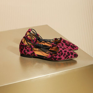 Nouvelles chaussures plates tendance <span class=keywords><strong>pour</strong></span> femmes d'automne, chaussures plates à chaîne et à bride de <span class=keywords><strong>cheville</strong></span>, ballerines plates - Product Image 2