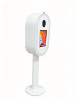 Bilik Foto Selfie iPad Kamera Booth Cangkang Logam Mini Stand Props Aksesoris Gratis
