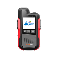 Maycall Talkie-walkie 4G LTE à haut-parleur puissant, interphone sans fil à appel unique, portée 5000 km, version sud-américaine, support mondial