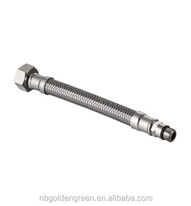 Tuyau de <span class=keywords><strong>plomberie</strong></span> flexible en acier inoxydable tressé, approvisionnement direct, sur mesure pour cuisine, salle de bain, appartement - Product Image 4