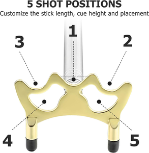 Taco <span class=keywords><strong>de</strong></span> <span class=keywords><strong>billar</strong></span> retráctil, <span class=keywords><strong>palo</strong></span> <span class=keywords><strong>de</strong></span> puente con cabeza <span class=keywords><strong>de</strong></span> latón extraíble, soporte <span class=keywords><strong>de</strong></span> taco <span class=keywords><strong>de</strong></span> <span class=keywords><strong>billar</strong></span> <span class=keywords><strong>de</strong></span> acero inoxidable extensible <span class=keywords><strong>de</strong></span> 14 a 59 pulgadas - Product Image 6