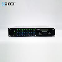 Hengchi/OEM Yüksek Güçlü 1550nm CATV Optik Amplifikatör WDM 16 Portlu 19dBm Çıkışlı HCEA-16*20dB-W SC/APC Konnektörler 1+1 Güç Kaynağı