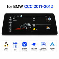 Sistema de Navegación GPS con Pantalla Táctil de 10.25'' Apple CarPlay Android AUTO USB Linux para BMW Serie 3 5 7 X5 X6 F10 F20 2012-2016
