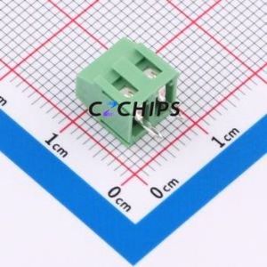 C381128L-2P0G36 Screw Terminal Block Through hole Component (THT),P=3.81mm Connector 1x2P 3.81mm 2P 1 - Product Image 2