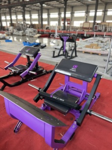 Máquina de empuje de cadera reclinada con carga de placas MPKS Fitness, equipo de gimnasio CXA-10 - Product Image 5