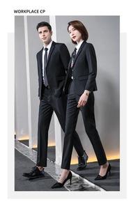 Elegante Traje <span class=keywords><strong>de</strong></span> Estilo Occidental para Mujeres Profesionales, Versión <span class=keywords><strong>de</strong></span> Invierno del Uniforme <span class=keywords><strong>de</strong></span> Estudiante a la Moda - Product Image 3