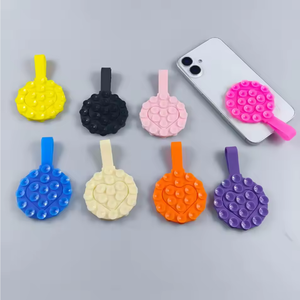 Double Sided Heart Shaped Silicone Suction Cup Phone Holder Anti Slip Pressure Relief <b>Stand</b> <b>for</b> Mobile Phone <b>Tablet</b> - Product Image 1