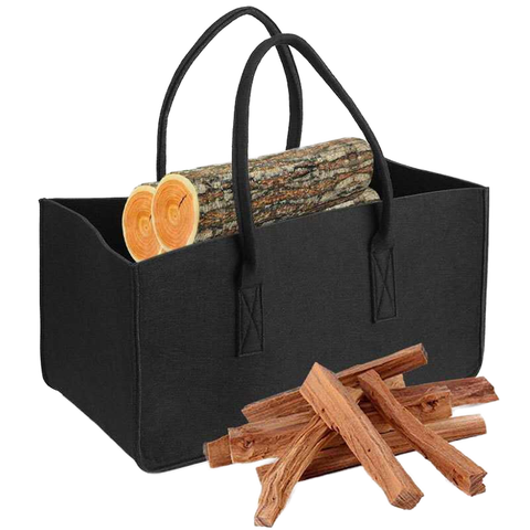 Factory Direct Sale Sturdy Environmentally Friendly Firewood Felt Bag