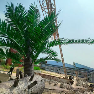 Vendite calde mimetizzato palma torre di telecomunicazione materiale in acciaio 15M-80M altezza immersione calda superficie zincata - Product Image 3