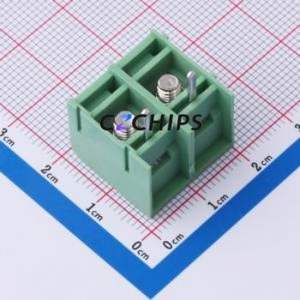 PLPK9500-2P-14 Barrier Terminal Block Through hole Component (THT),P=9.5mm Connector 1x2P 2P 1 2 - Product Image 2
