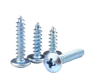 Viti autofilettanti a testa a traliccio (TA) in zinco blu temprato, con testa a fungo e coda affilata, per legno <span class=keywords><strong>M4</strong></span> M5 - Product Image 2