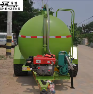Grande capacità 5T singolo-e due-asse serbatoio di acqua rimorchio universale per il paesaggio per uso del camion - Product Image 5