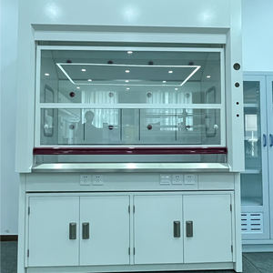 Armarios de humos de laboratorio de metal de alta calidad con campana extractora tipo mesa para hospital - Product Image 3