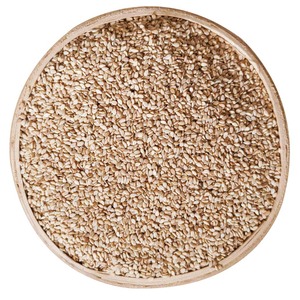 Semillas de Sésamo Blancas Naturales Crudas, Sésamo Descascarillado Limpio, Materia Prima de Grado Alimenticio para Hornear, Salsas y <span class=keywords><strong>Bebidas</strong></span> - Product Image 1