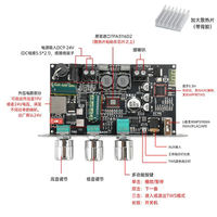 Module de carte amplificateur ZK-1001U DC9-24V Mono, prend en charge la puce d'amplificateur APP TPA3116D2