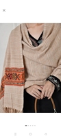 Châle long d'hiver pour femme, doux, chaud, respirant, à séchage rapide, élégant, pour les voyages et le quotidien