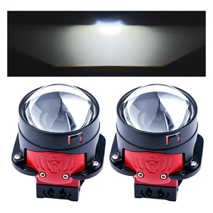 Faros Delanteros Bi-LED Universales de 2.5 Pulgadas, Luces de Proyector LED Láser Duales, Luces Altas y Bajas, Lentes Bi-LED - Product Image 3