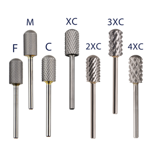 2025 phổ biến mới đánh bóng móng tay móng chân tập tin vòng lớp biểu bì Carbide móng tay Khoan Bits - Product Image 1