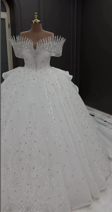 Robes de mariée de haute qualité, coupe princesse, personnalisables, robe de mariée de luxe, robe de mariée princesse, robes de mariée princesse - Product Image 3