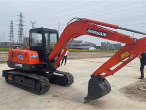 Basso prezzo corea Doosan DH55 escavatore utilizzato 5 Ton Doosan escavatore di seconda mano Mini idraulico cingolato scavatore per la vendita - Product Image 4