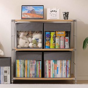 Organisateur de placard pliable pour vêtements, boîte de rangement non tissée pour sous-vêtements et jouets - Product Image 2
