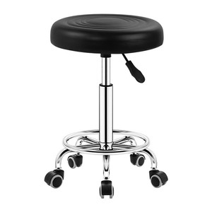 Tabouret de bar en métal personnalisé en usine, <span class=keywords><strong>chaise</strong></span> pivotante domestique, hauteur réglable, rotative, moderne, minimaliste, avec dossier haut - Product Image 5
