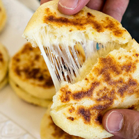 Machine à fabriquer des Pupusas et des Arepas mexicaines, moteur électrique, remplissage automatique de fromage, acier inoxydable de qualité alimentaire, grande capacité