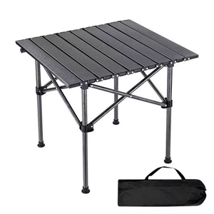 Mesa de camping portátil de aluminio ultraligera estilo de diseño moderno plegable para mesa de picnic de playa al aire libre - Product Image 1