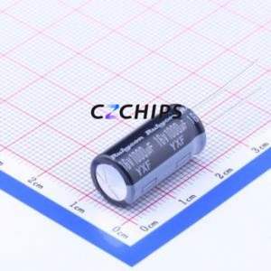 Condensador Electrolítico de Aluminio de Orificio Pasante 16YXF1000MEFC10X20, D10xL20mm 1000uF 20% 16V 1.05A-100kHz - Product Image 1