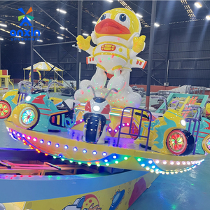Attrazione Commerciale per Parchi Divertimento UFO Disco Volante Space Duck Personalizzabile in Fibra di Vetro/Acciaio/Metallo per 12 Persone - Product Image 6