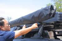 Paroi latérale universelle pour auvent de véhicule à 270 degrés, accessoire d'extension pour SUV, fourgonnette et camping