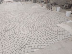 Sh đá tự nhiên <span class=keywords><strong>G603</strong></span> grey Granite 2.6M mô hình thông tư paver ngoài trời đường lái xe lát đá lưới đá cuội - Product Image 4