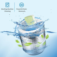 Tablettes nettoyantes écologiques pour lave-linge – Détartrant pour tambour de machine à laver et soin des dépôts de boue dans la cuve
