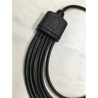 Connecteur de câble industriel de type Y JH Y04-X IP67, isolé PA66, pour bandes LED 2-6 broches 1-en-2-3-4-5-6 M15/M16 Mâle/Femelle