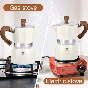 Cafetera Italiana Clásica <span class=keywords><strong>de</strong></span> Aluminio para 6 Tazas, 10 Onzas, 300 ml, Cafetera Espresso <span class=keywords><strong>Greca</strong></span> para Estufa - Product Image 4
