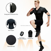 Traje Tecnológico Inalámbrico de Alta Elasticidad, Ropa Inteligente para Entrenamiento al Aire Libre y en el Gimnasio