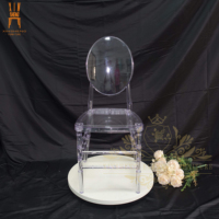 Chaise Chiavari Phoenix Moderne Empilable en PC Transparent Robuste pour Mariages, Événements, Hôtels et Appartements – Offre Spéciale