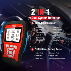 JDiagJD908B 자동차 진단 모든 OBD2 /EOBD 고분고분한 차량을 엔진 코드 리더 배터리 분석기 2 1 - Product Image 2