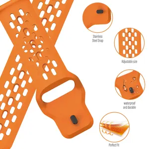 Bracelet en silicone 20mm 22mm pour <span class=keywords><strong>Amazfit</strong></span> Balance/Pace/Stratos 2 <span class=keywords><strong>3</strong></span> Band pour <span class=keywords><strong>Amazfit</strong></span> Active 2/NEO/GTR GTS 2 <span class=keywords><strong>3</strong></span> 4 4mini <span class=keywords><strong>Bip</strong></span> <span class=keywords><strong>3</strong></span> 5 5 Unity - Product Image 2