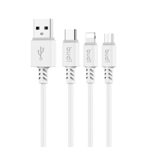 عرض خاص كابل شاحن USB صغير سريع الشحن M 1M نوع C من Budi - Product Image 1
