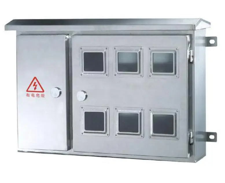 Outdoor Stainless steel electric meter box Power distribution box