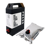 Distributeur de boissons jetable pour bière, sachet thermique anti-humidité avec impression en héliogravure, bec verseur de qualité alimentaire personnalisable