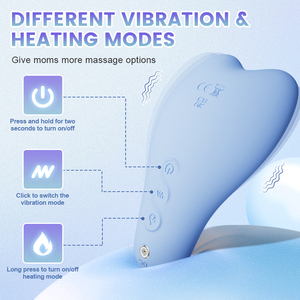 Neuer Ergonomischer Stillmassagegerät für Schwangerschaft - Individuelles Design, Brustwärmer, Schmerzlinderung & Verbesserung des Milchflusses - Product Image 5