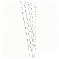 Estacas de Jardín en Espiral para Tomates y Plantas Trepadoras, Soporte Resistente para Rosas y Enredaderas, Interior/Exterior, 5.5-8mm de Diámetro