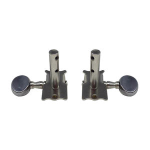 Clavijas de Afinación de <span class=keywords><strong>Guitarra</strong></span> de Acero con Doble Orificio y Cabeza Redonda Pequeña, Electrochapadas, Eje de Cuerda Estándar, Revestimiento Uniforme, Hermoso Color - Product Image 4