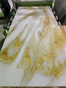 Tablero UV interior de mármol de PVC de 1220*2440mm - Product Image 3