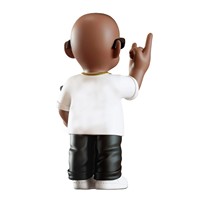 Figurines d'action en vinyle PVC personnalisées, style Blind Box, tendance, garçon mignon, dessin animé, thème Hip-Hop Cassette, jouet d'art de collection