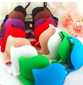 Low Price Sexy Deep U Shape Plunge Sexy <strong>Bras</strong> <strong>Candy</strong> Colors Push up Multi-way Wearing <strong>Bras</strong> Low U Shape Backless <strong>Bra</strong> - Product Image 4
