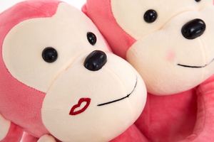 Mono de peluche de felpa para parejas, muñeco de peluche cálido, venta al por mayor, muestra gratis - Product Image 4